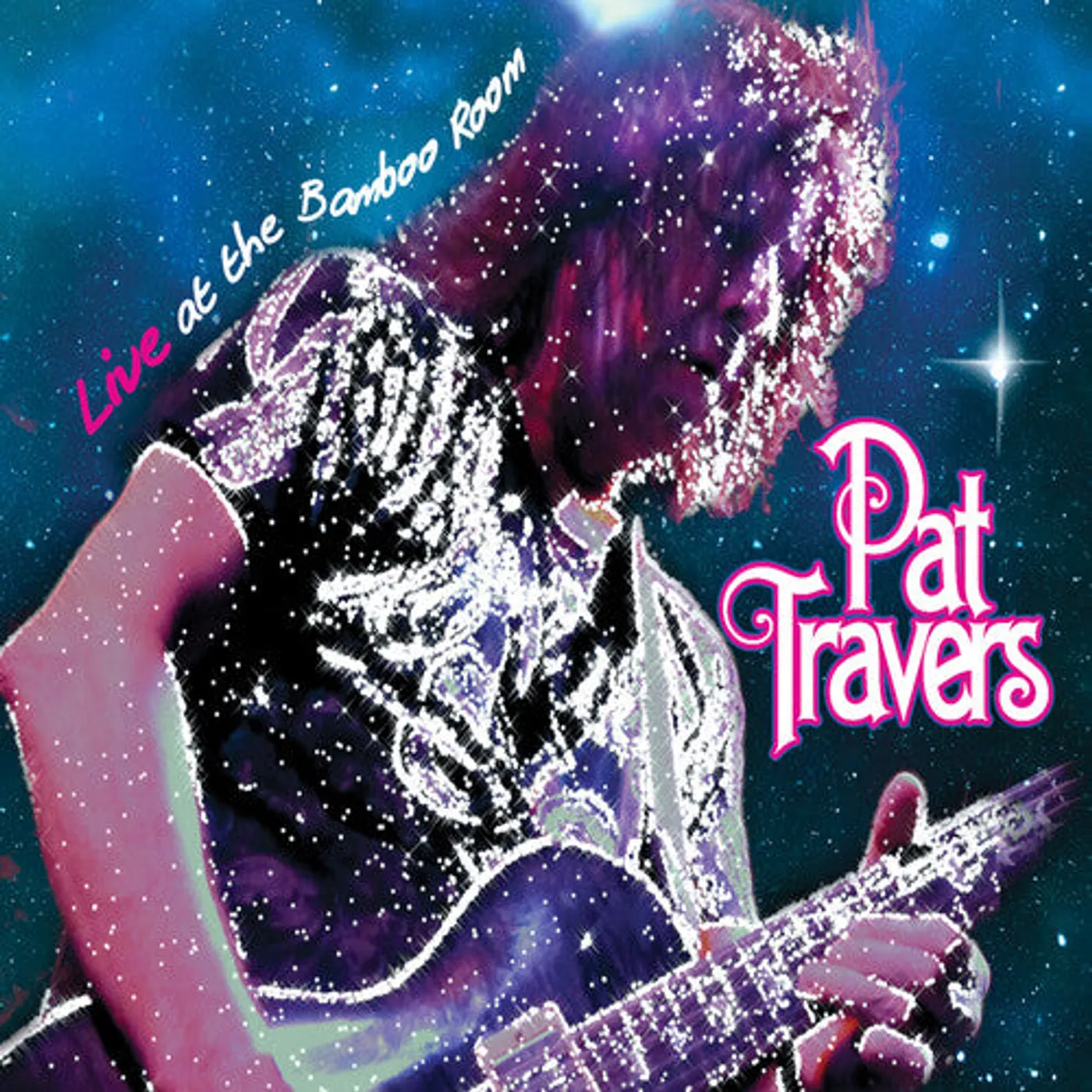 Pat Travers LP Vinyl - Live At The Bamboo Room - Pink (Colv) (Pnk)