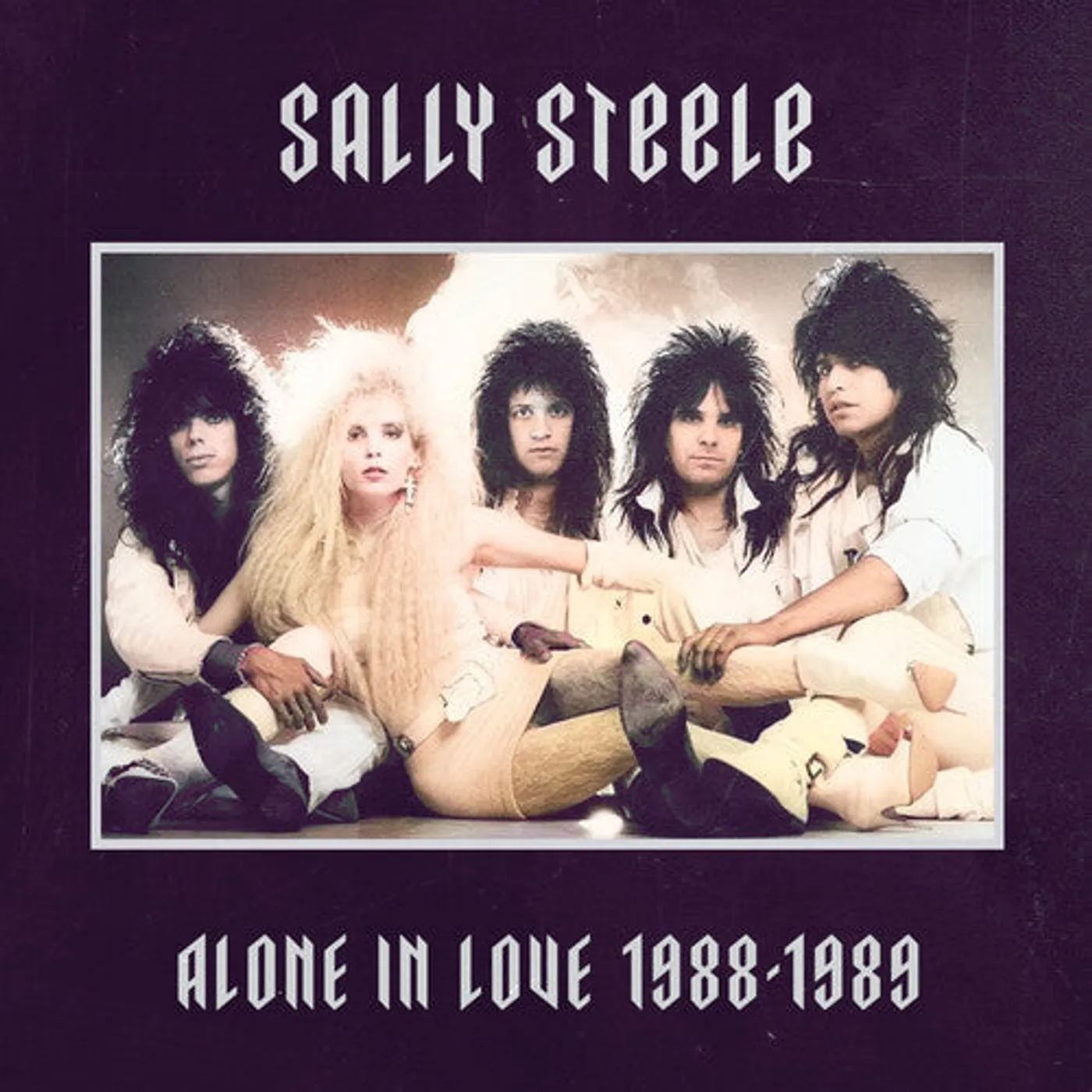 Sally Steele LP Vinyl - Alone In Love 1988-1989 - Purple (Colv) (Purp)