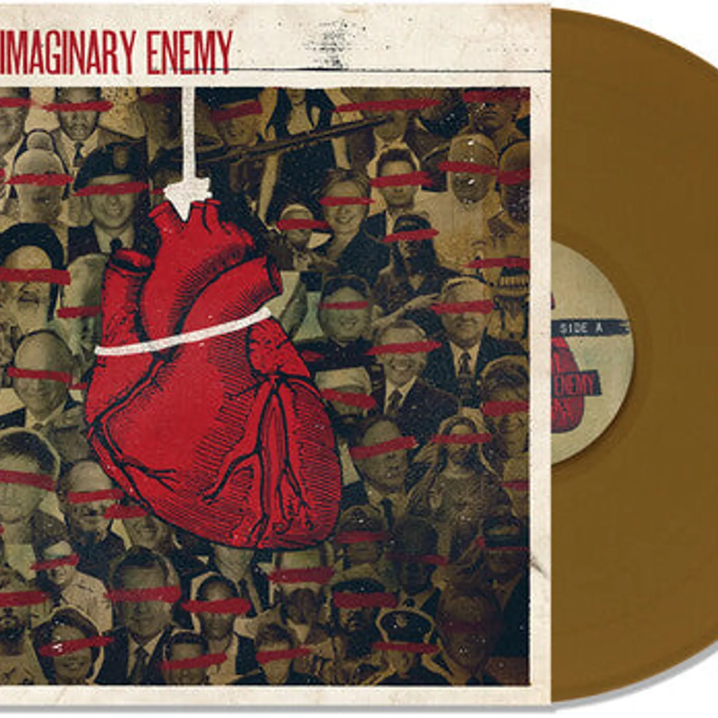 The Used LP Vinyl - Imaginary Enemy - Gold (Colv) (Gol) (Reis)