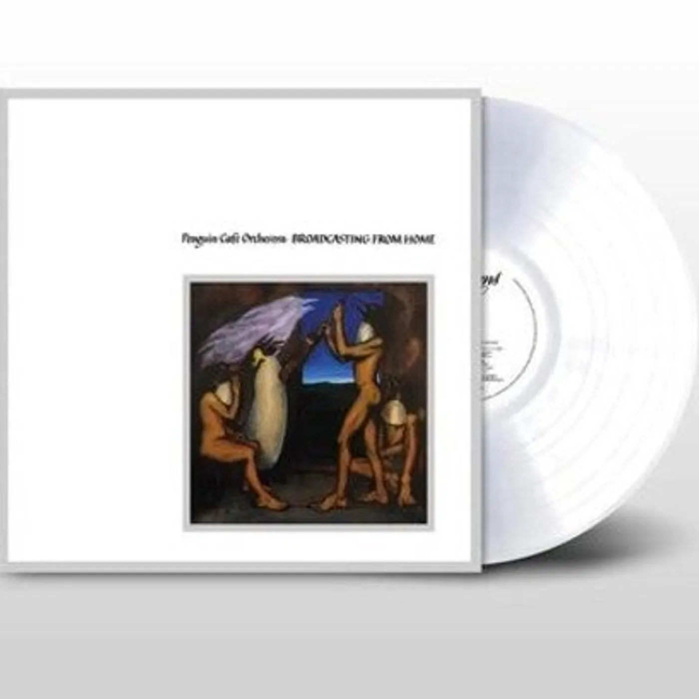 Penguin Cafe Orchestra LP Vinyl - Boradcasting From Home - White (Colv) (Wht) (Reis)