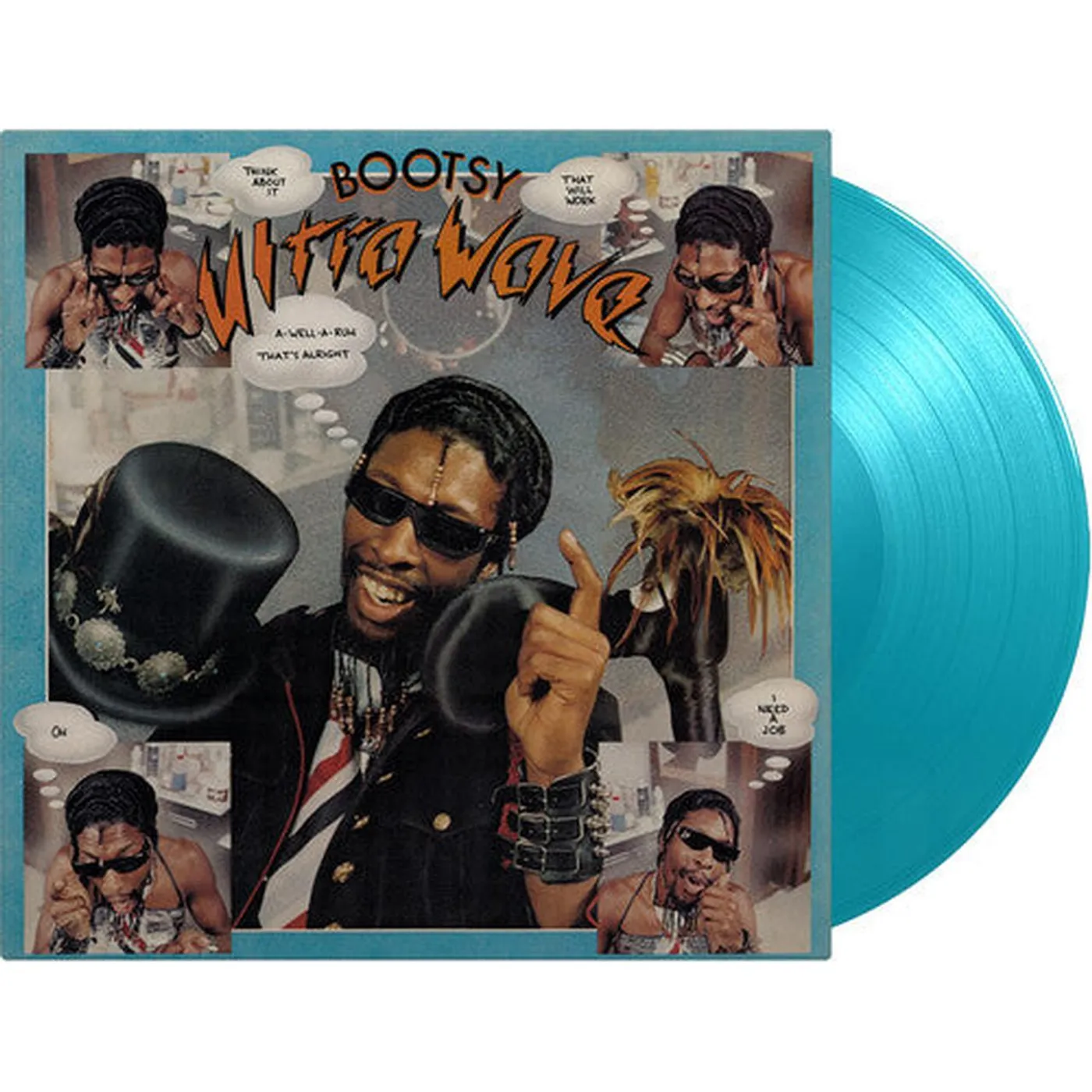 Bootsy Collins LP Vinyl - Ultra Wave (Colv) (Ltd) (Ogv) (Trq) (Hol)