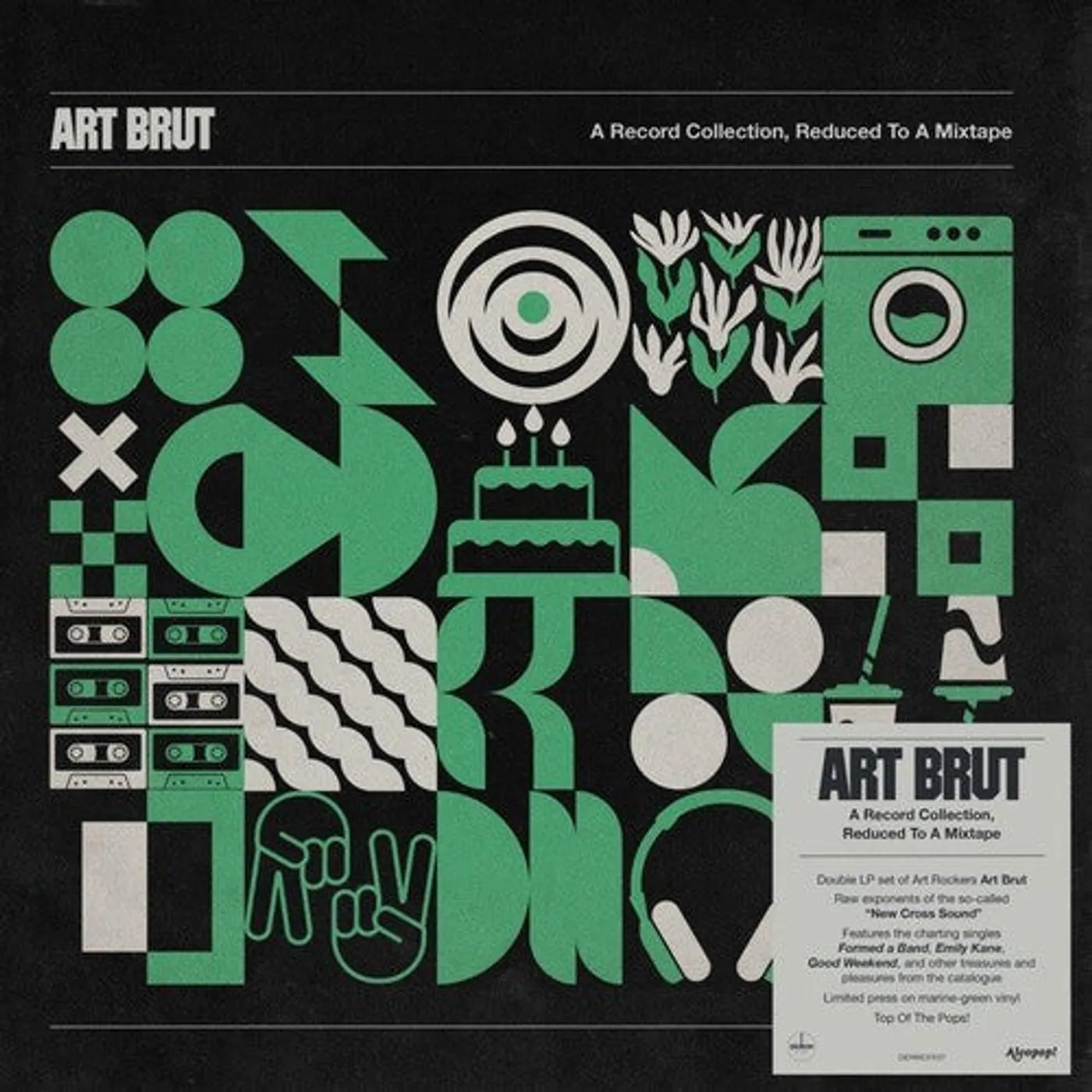 Art Brut LP Vinyl - Record Collection Reduced To A Mixtape (Colv) (Uk)