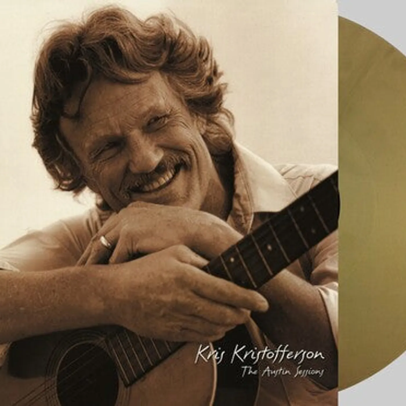 Kris Kristofferson LP Vinyl - Austin Sessions (Bonus Tracks) (Colv) (Dlx) (Gol)