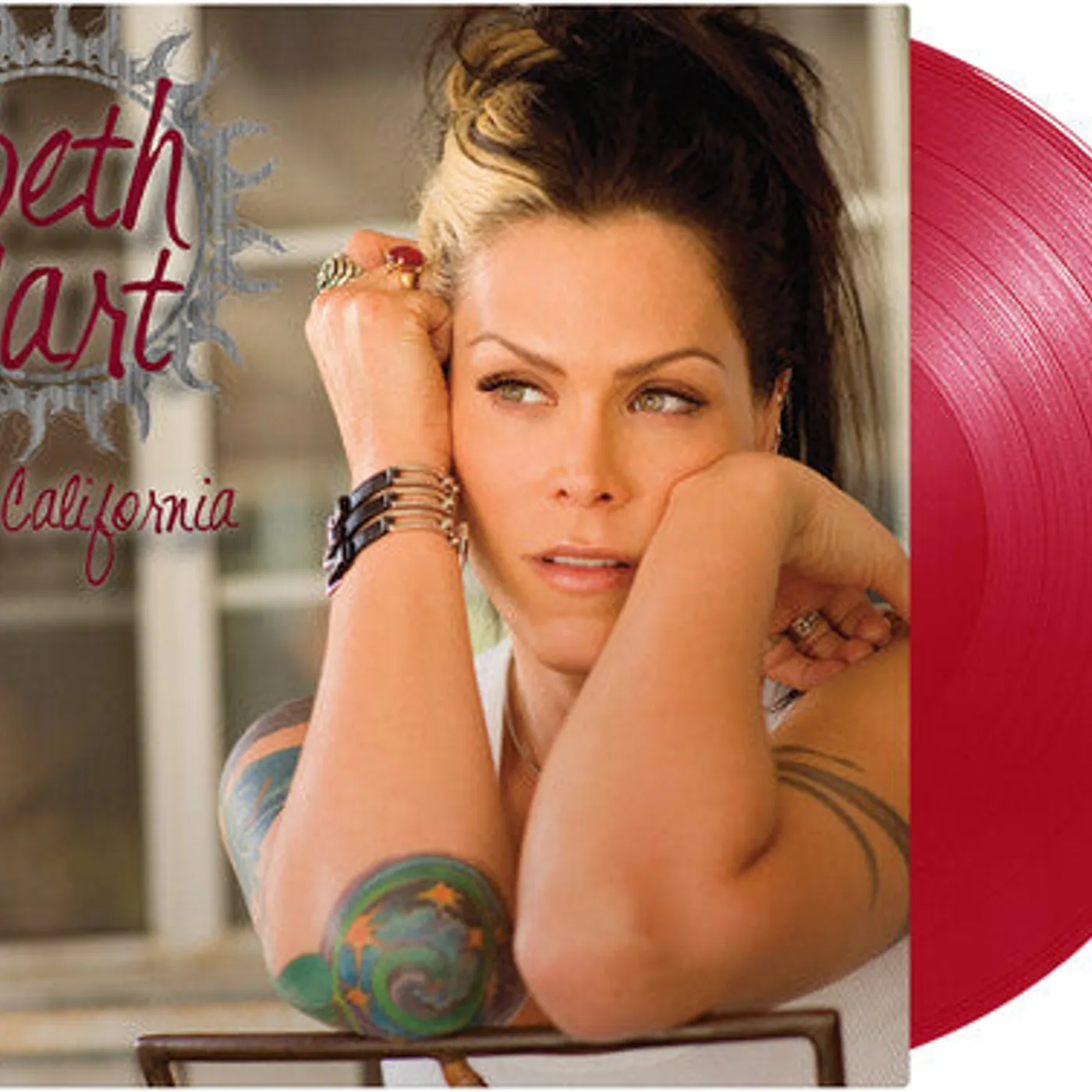 Beth Hart LP Vinyl - My California - Transparent Red (Colv) (Ofgv)