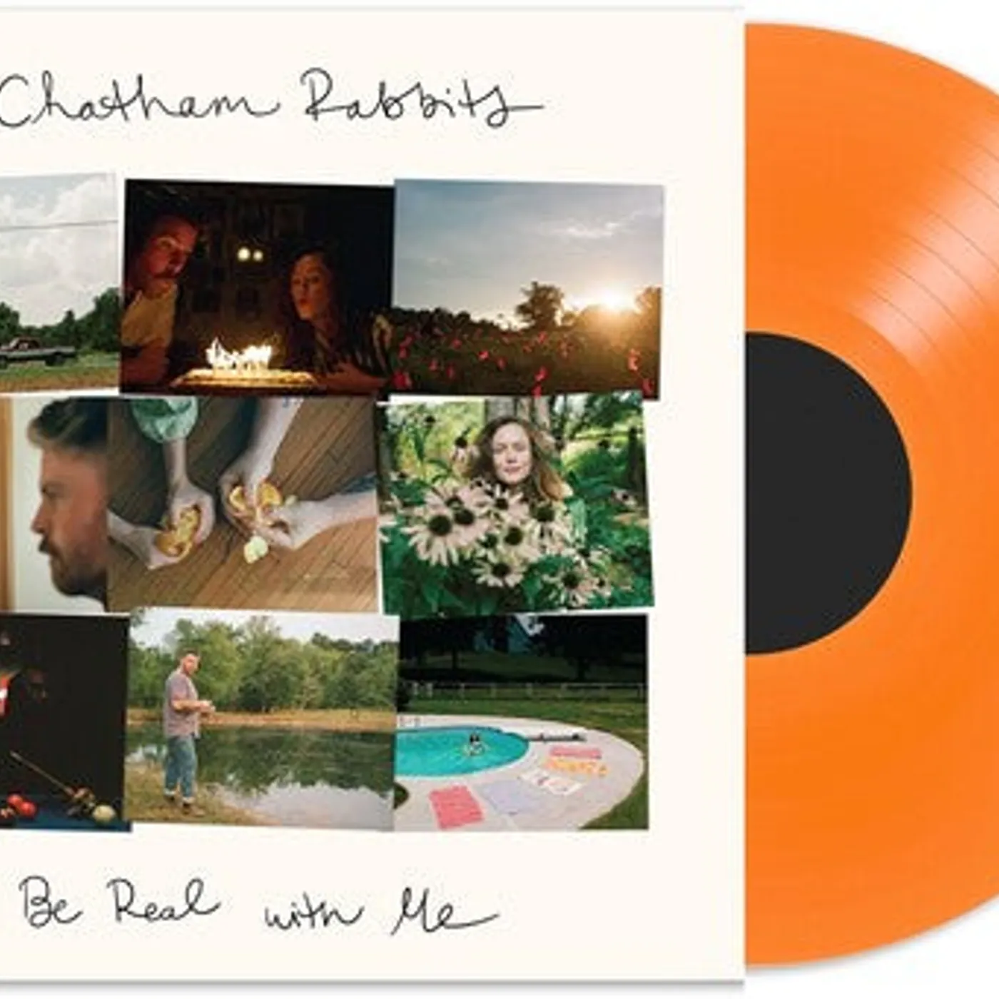 Chatham Rabbits LP Vinyl - Be Real With Me - Orange (Colv) (Org)