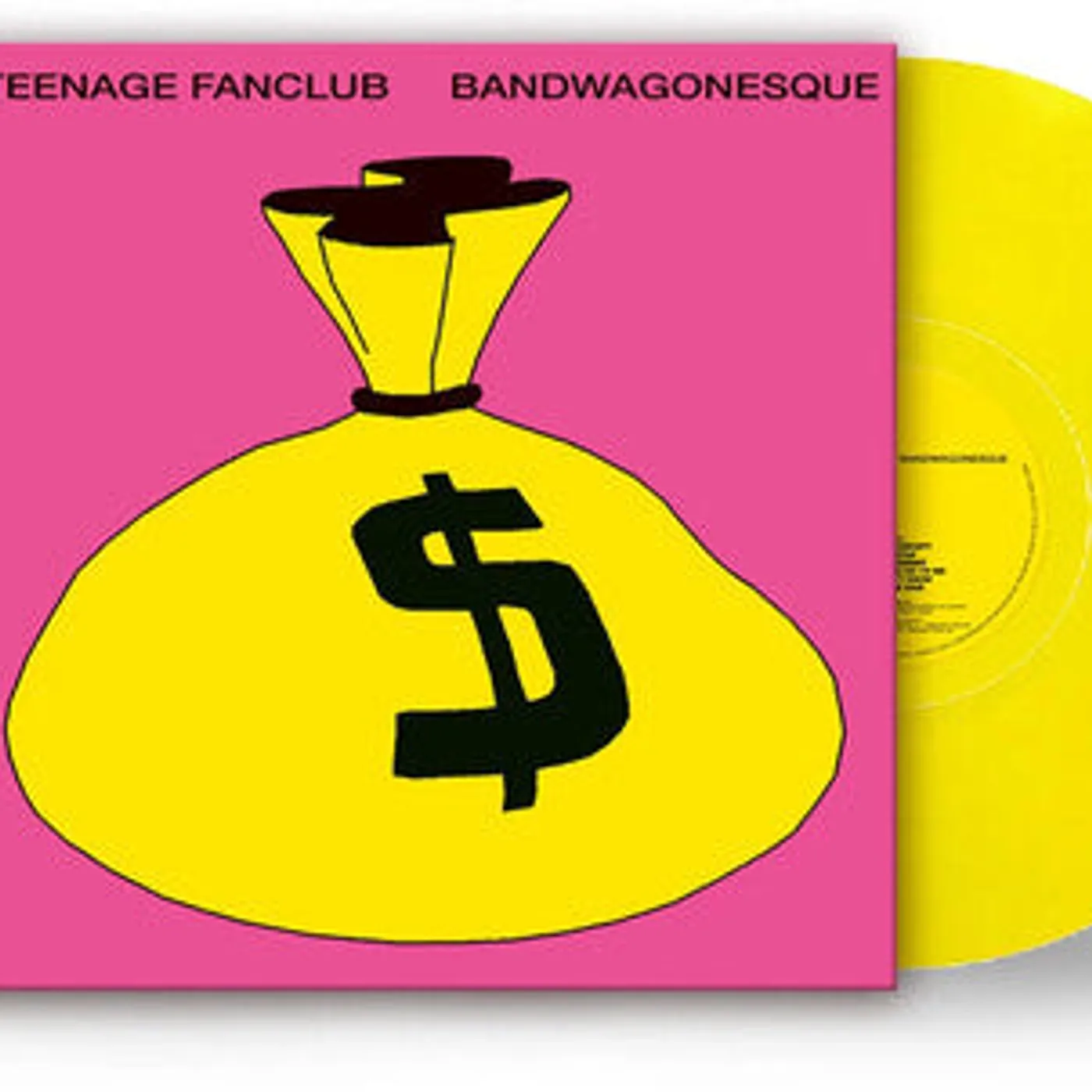 Teenage Fanclub LP Vinyl - Bandwagonesque (Colv) (Ylw) (Uk)