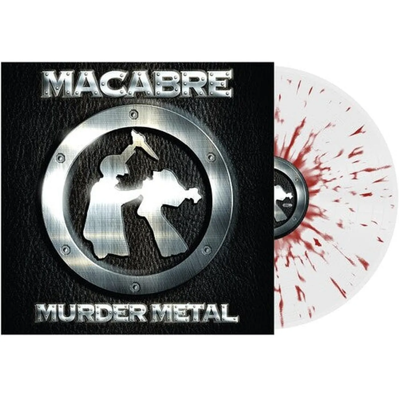 Macabre LP Vinyl - Murder Metal - Clear W/ Red Splatter (Colv) (Cvnl)