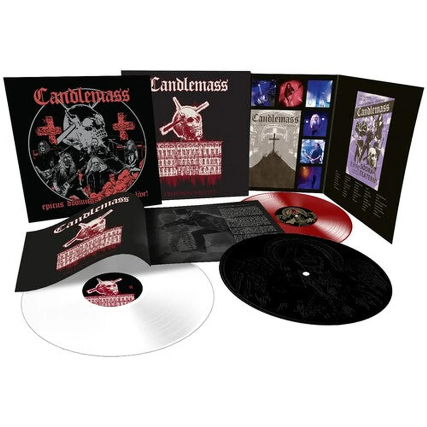 Candlemass LP Vinyl - Tritonus Nights (Blk) (Box) (Colv) (Red) (Wht)
