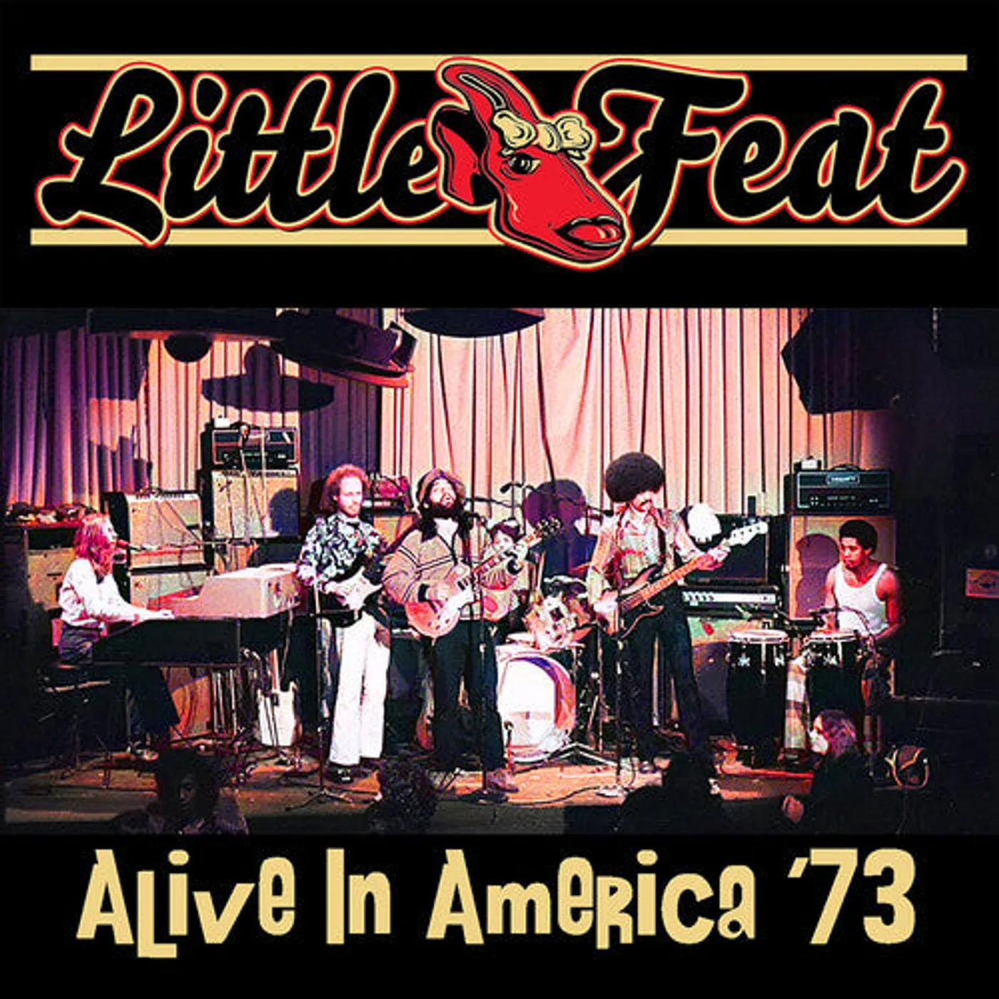 Little Feat LP Vinyl - Alive In America '73 (Colv) (Gate) (Ogv) (Red)
