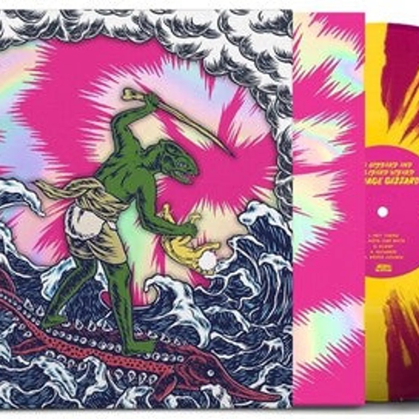 King Gizzard & The Lizard Wizard LP Vinyl - Teenage Gizzard (Colv) (Ogv) (Pnk) (Ylw)