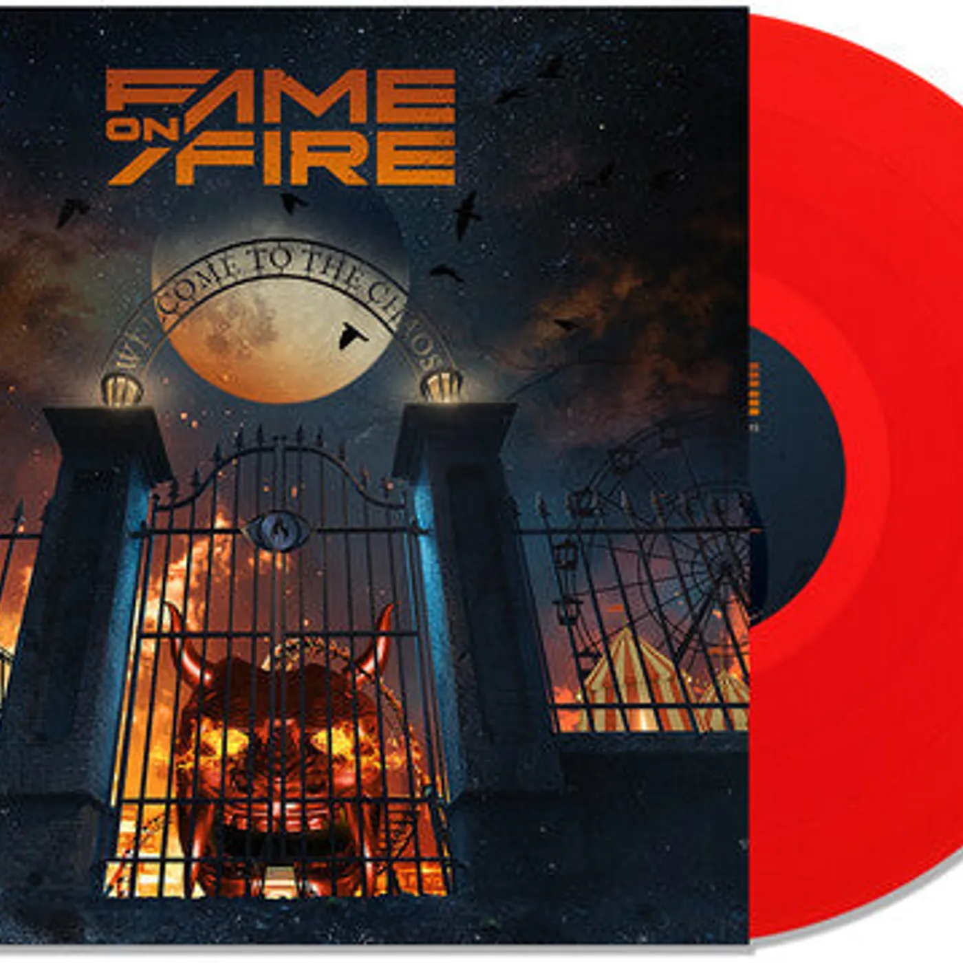 Fame On Fire LP Vinyl - Welcome To The Chaos - Red (Colv) (Red)
