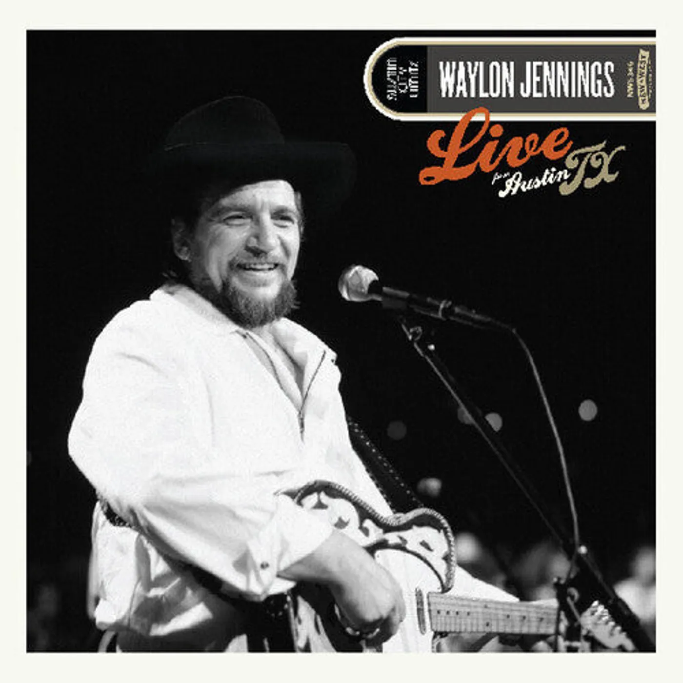 Waylon Jennings LP Vinyl - Live From Austin, Tx '84 (Colv) (Gol) (Slv) (Stic)