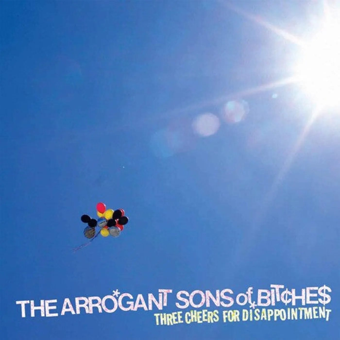 The Arrogant Sons Of Bitches LP Vinyl - Three Cheers For Disappointment (Colv) (Red)