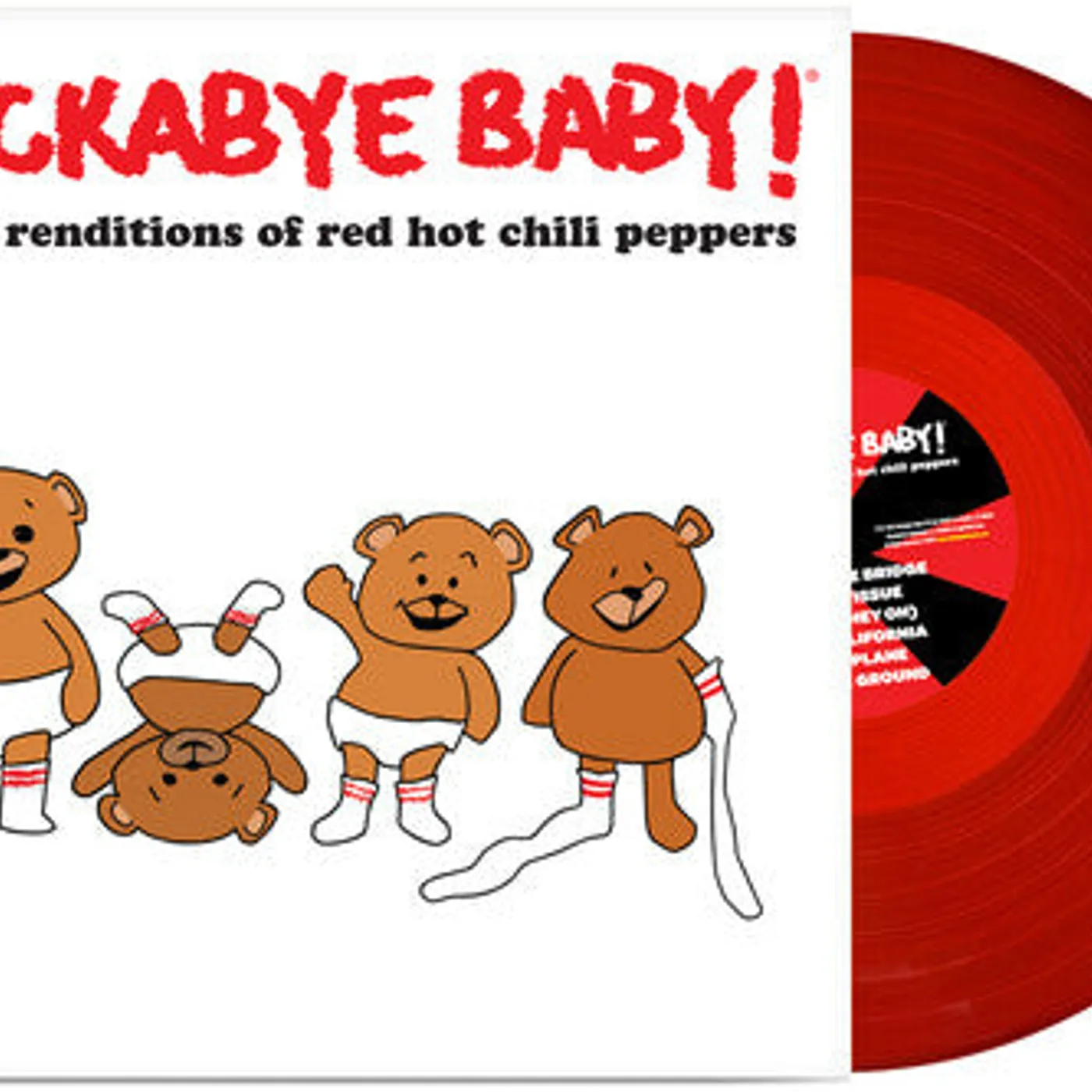 Rockabye Baby! LP Vinyl - Lullaby Renditions Of Red Hot Chili Peppers (Colv)