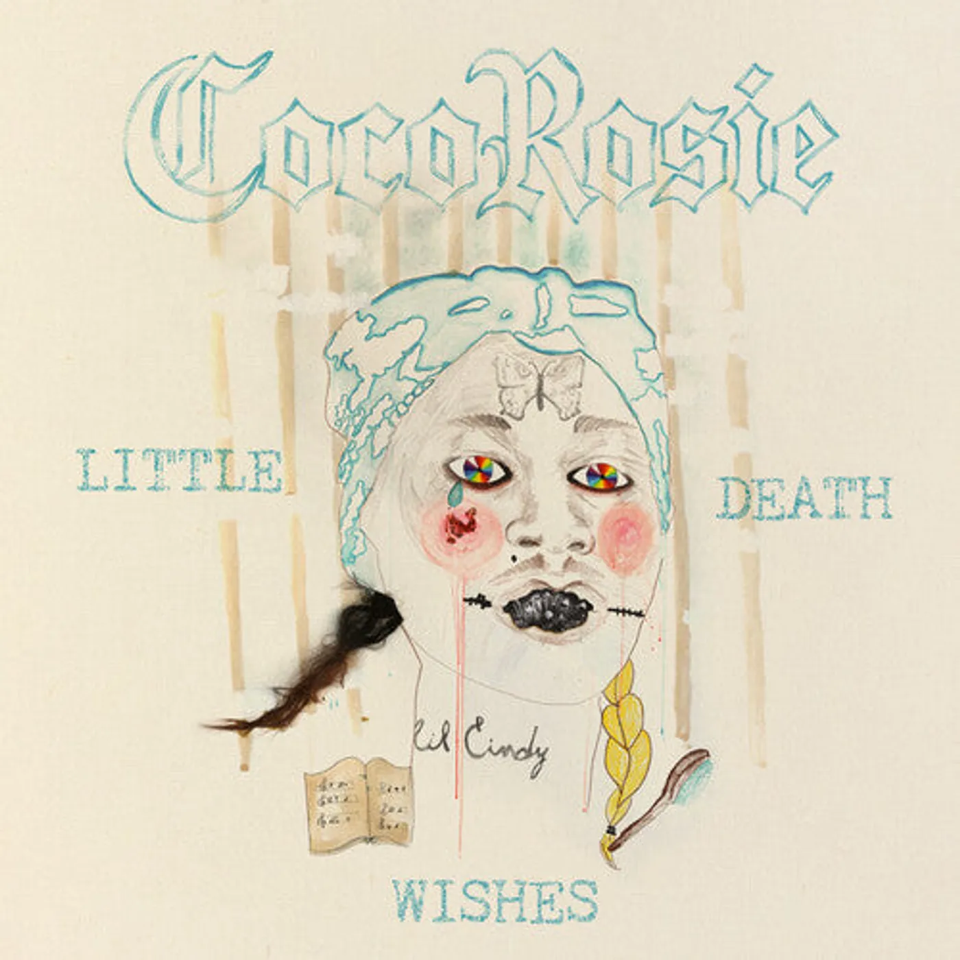 Cocorosie LP Vinyl - Littledeath Wishes - Blue (Blue) (Colv)