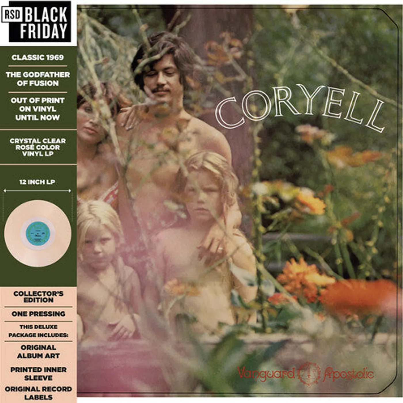 Larry Coryell LP Vinyl - Coryell (Colv) (Cvnl)