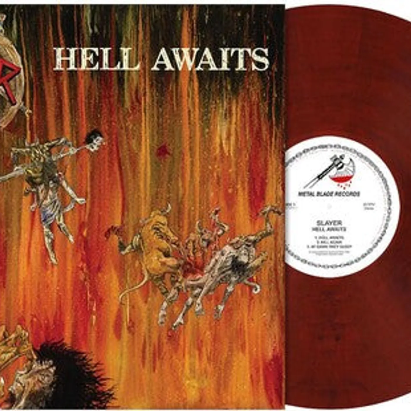 Slayer LP Vinyl - Hell Awaits (Colv)