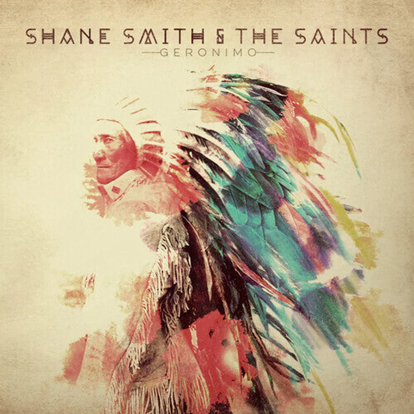 Shane Smith & The Saints LP Vinyl - Geronimo - Gold (Colv) (Gol)