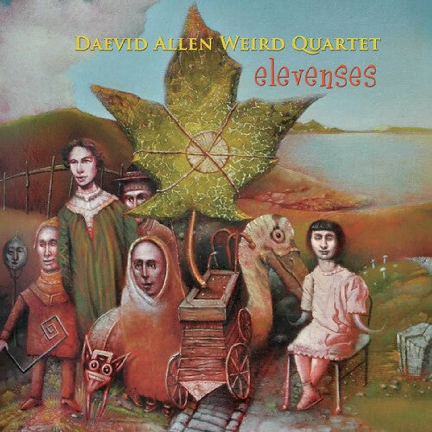 Daevid Allen Weird Quartet LP Vinyl - Elevenses - Gold (Colv) (Gol)