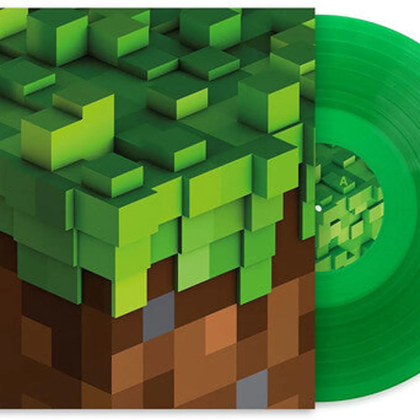 C418 (Colv) (Grn) LP Vinyl - Minecraft Volume Alpha - Transparent Green (Colv)