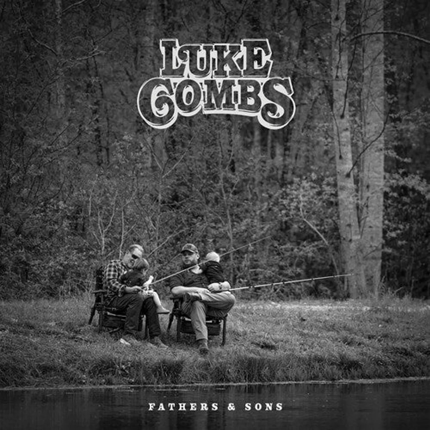 Luke Combs LP Vinyl - Fathers & Sons (Colv) (Wht)