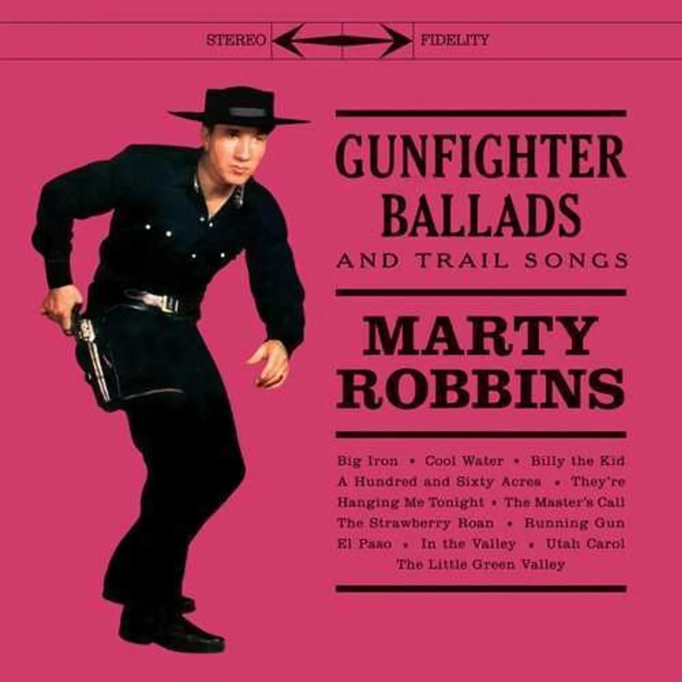 Marty Robbins LP Vinyl - Gunfighter Ballads & Trail Songs (Colv) (Ogv)