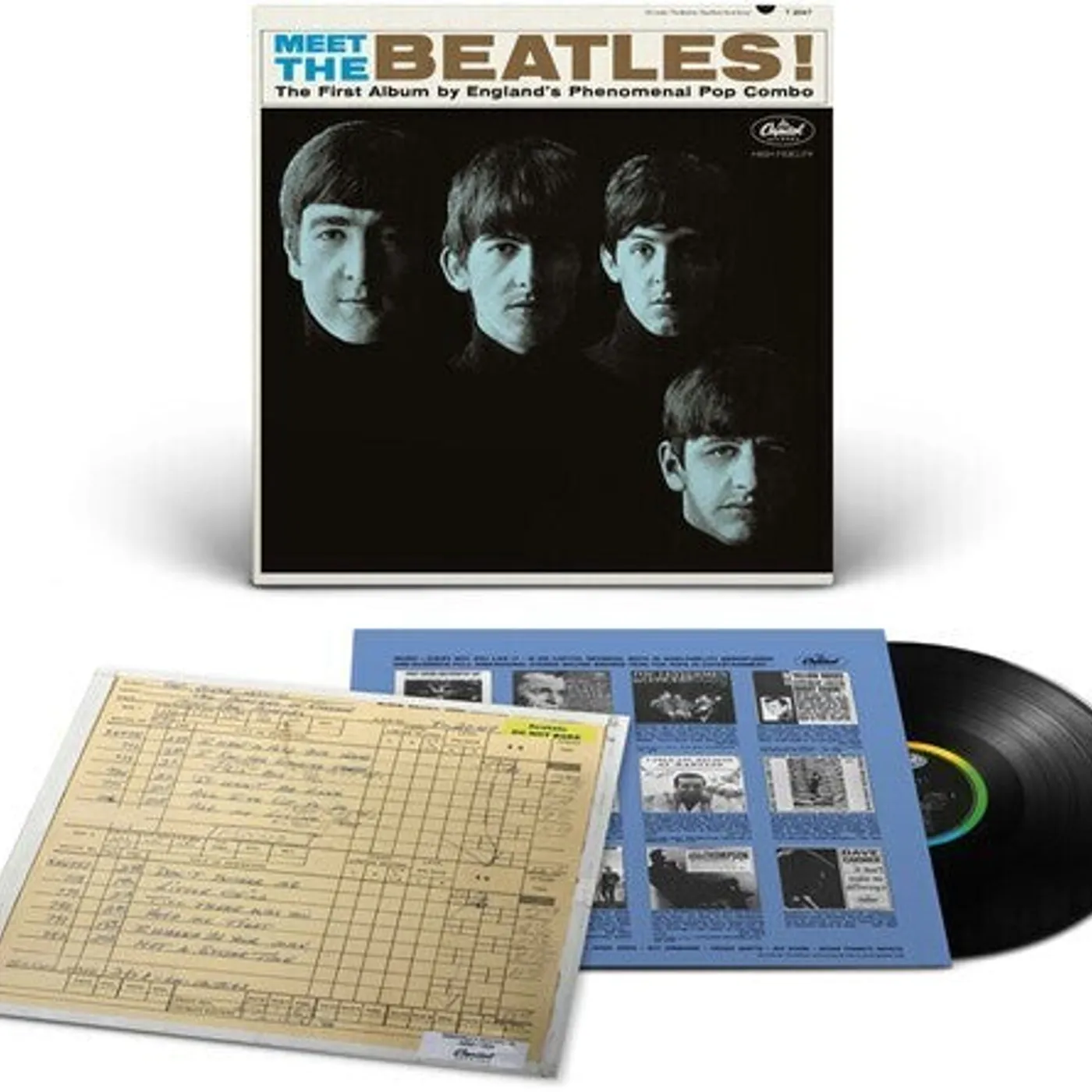 Beatles LP Vinyl - Meet The Beatles