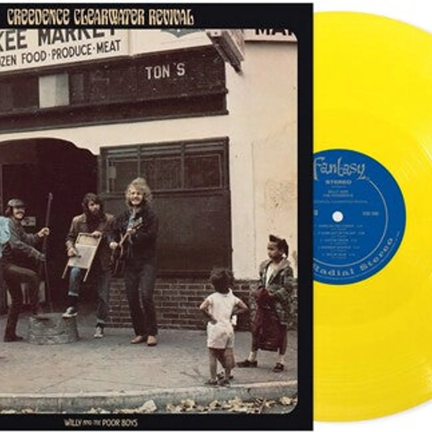 Ccr ( Creedence Clearwater Revival ) LP Vinyl - Willy And The Poor Boys (Colv) (Ylw) (Rmst)
