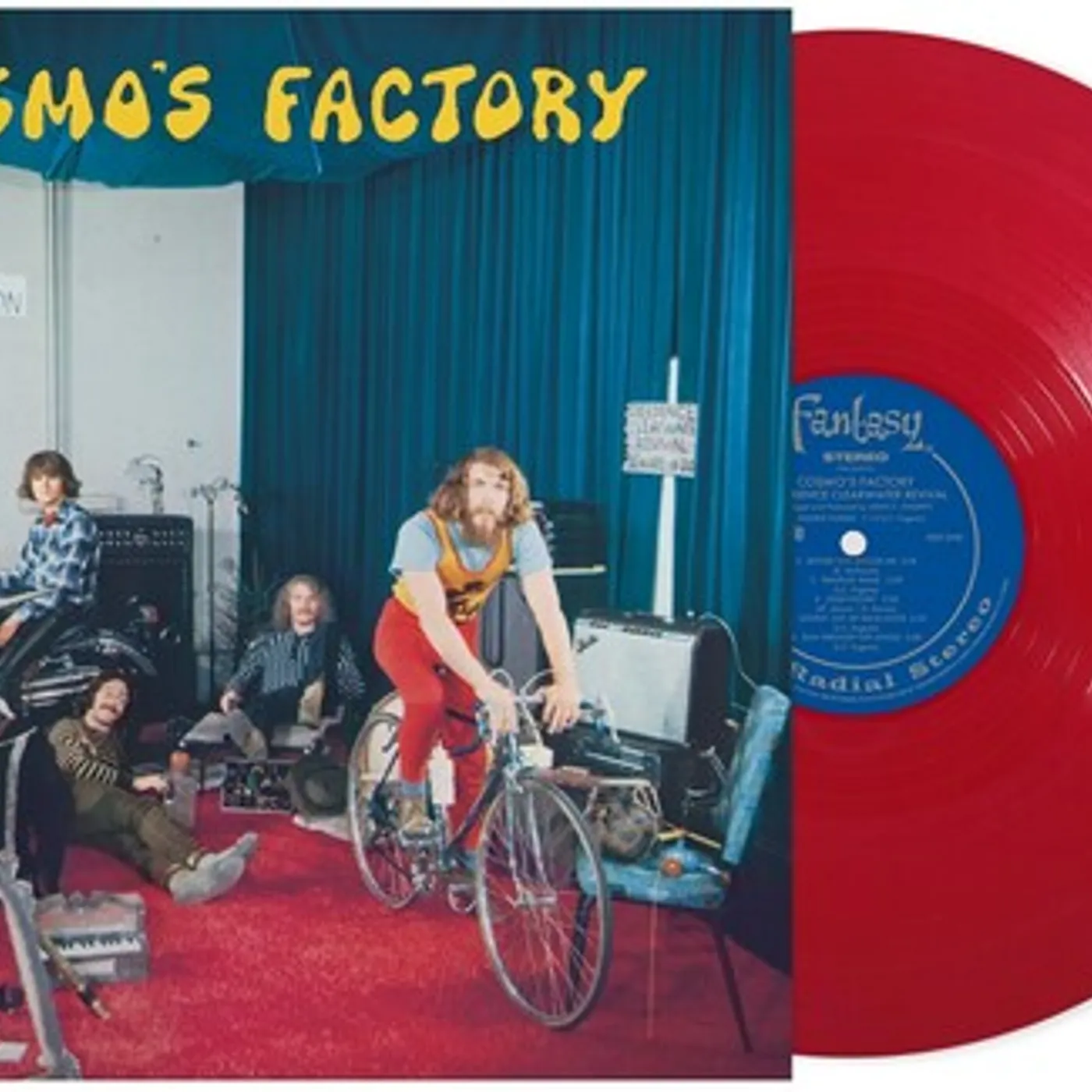 Ccr ( Creedence Clearwater Revival ) LP Vinyl - Cosmo'S Factory (Colv) (Red) (Rmst)