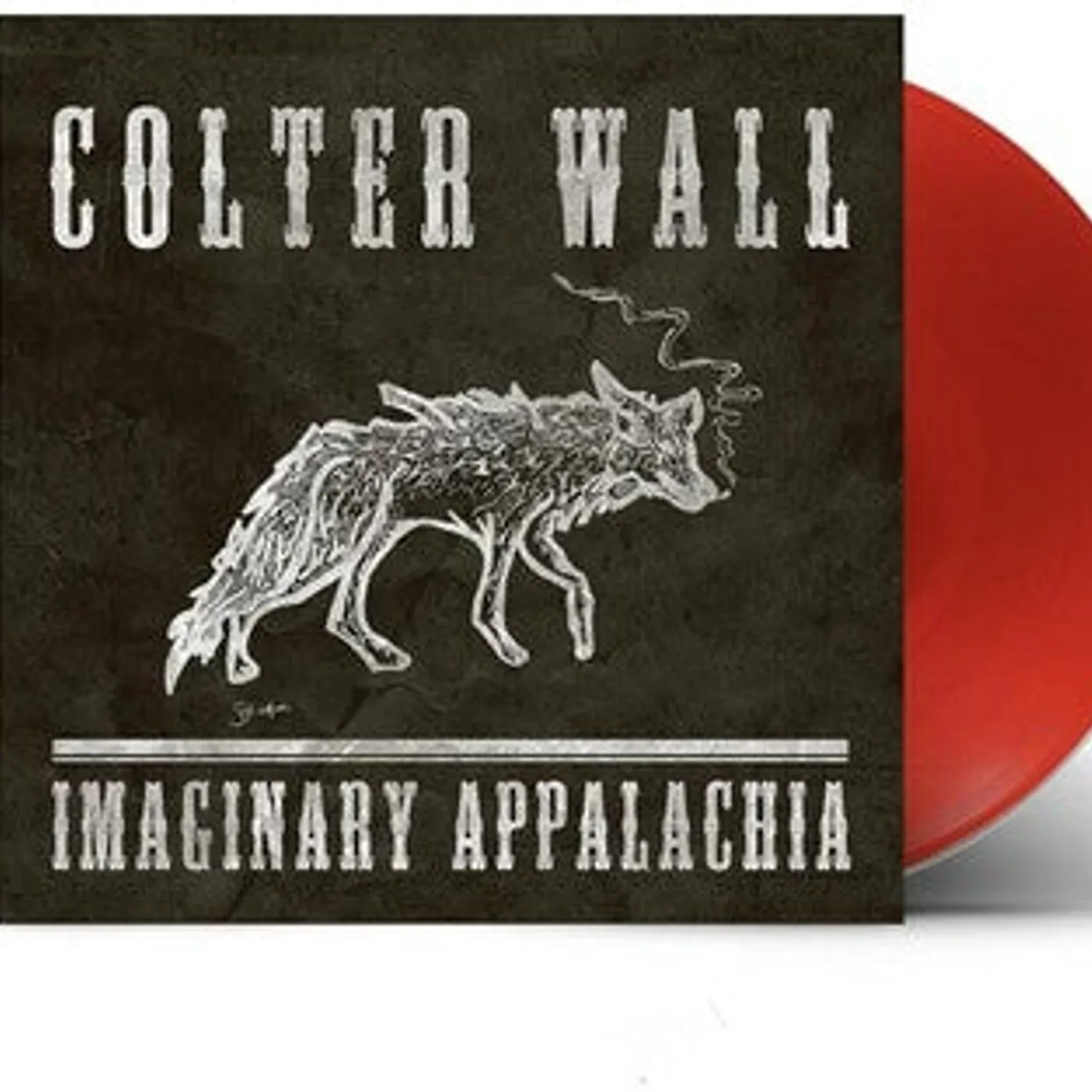 Colter Wall LP Vinyl - Imaginary Appalachia (Colv) (Red)