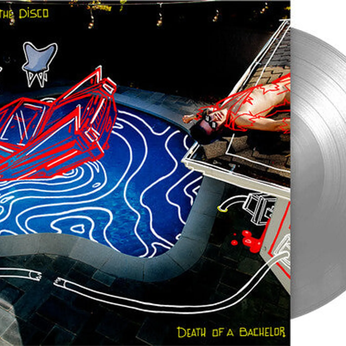 Panic! At The Disco LP Vinyl - Death Of A Bachelor (Colv) (Slv) (Aniv)