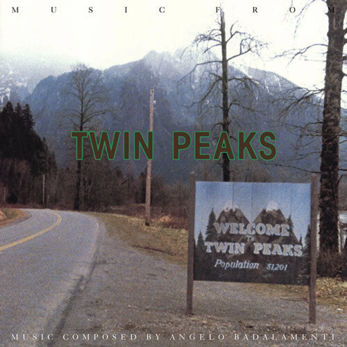 Angelo Badalamenti LP Vinyl - Music From Twin Peaks (Colv) (Grn)