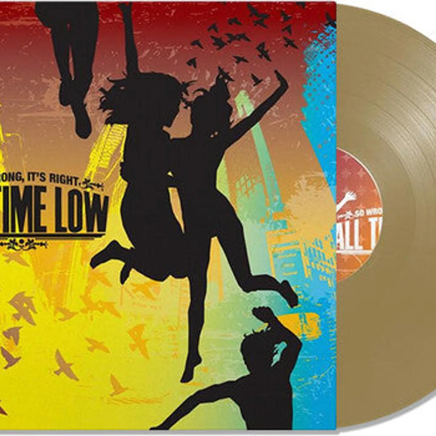 All Time Low LP Vinyl - So Wrong It'S Right - Gold (Colv) (Gol)
