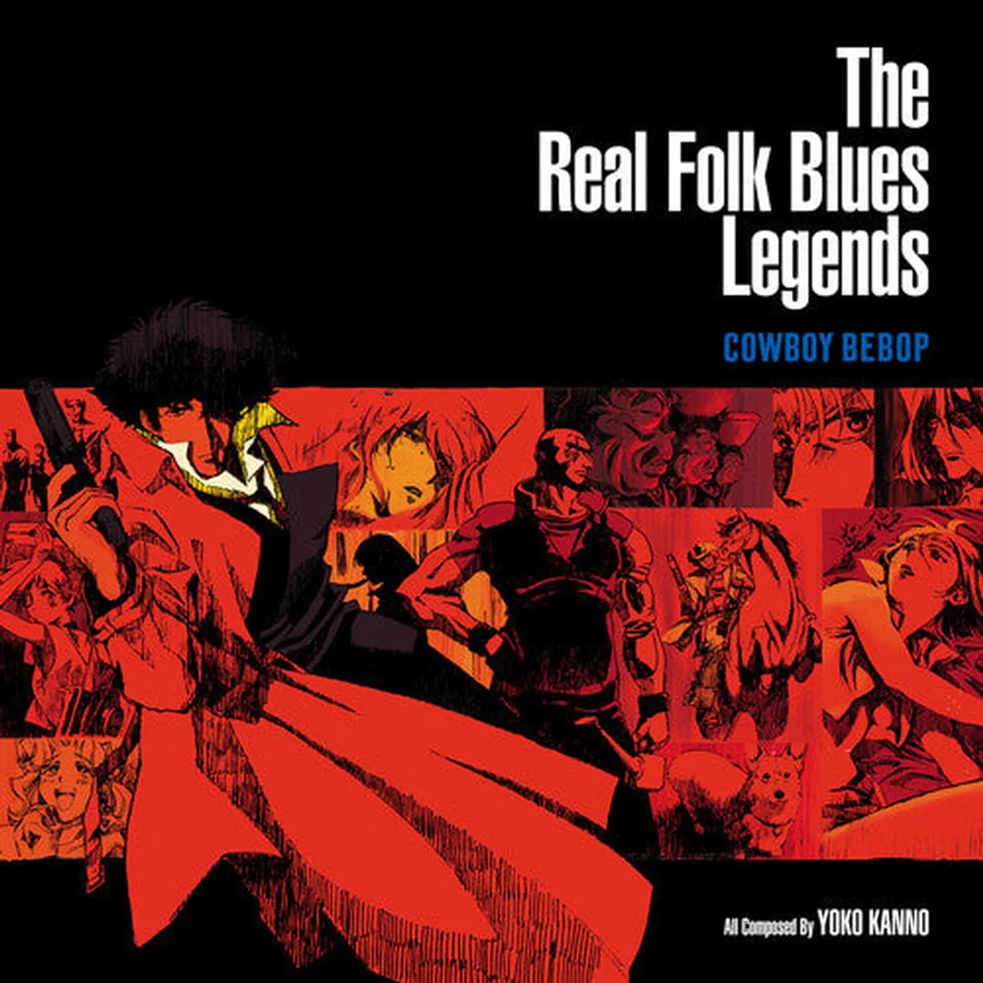 Seatbelts (Colv) (Dlx) (Gate) (Red) LP Vinyl - Cowboy Bebop: The Real Folk Blues Legends (Colv)