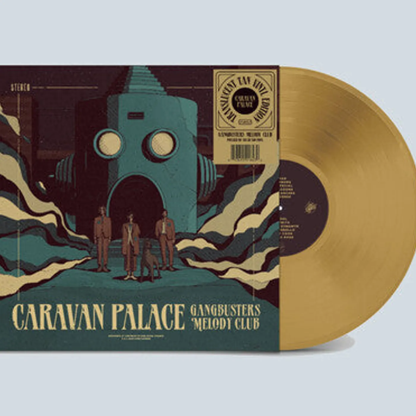 Caravan Palace LP Vinyl - Gangbusters Melody Club - Tan (Colv) (Ogv)