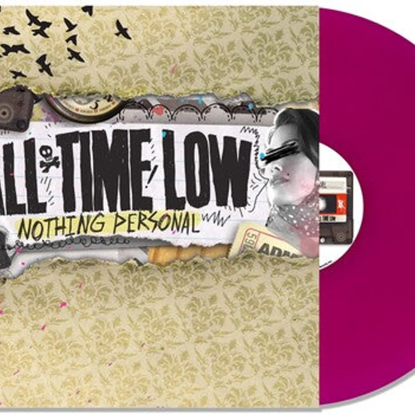 All Time Low LP Vinyl - Nothing Personal - Neon Purple (Colv) (Purp)