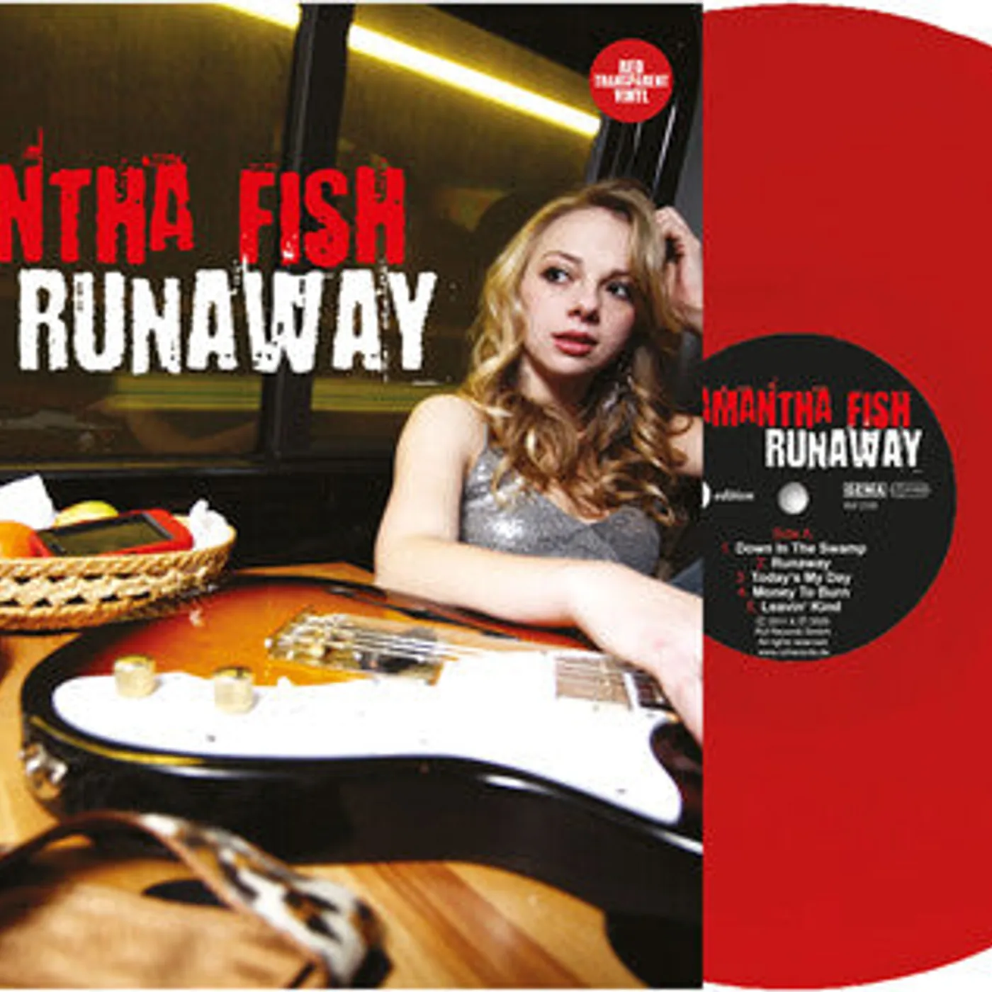 Samantha Fish LP Vinyl - Runaway - Red (Bonv) (Colv) (Ogv) (Red)