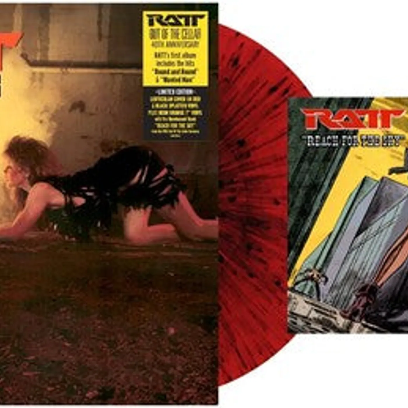 Ratt LP Vinyl - Out Of The Cellar (40Th Anniversary) (Blk) (Colv)