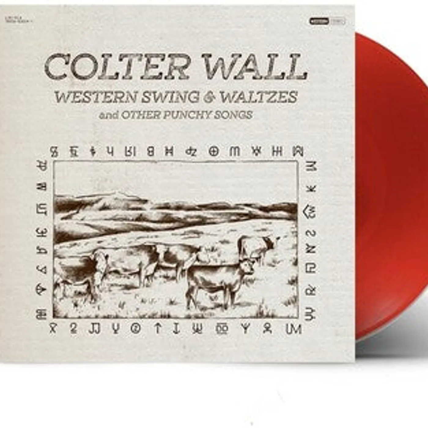 Colter Wall LP Vinyl - Western Swing And Waltzes (Colv) (Red)