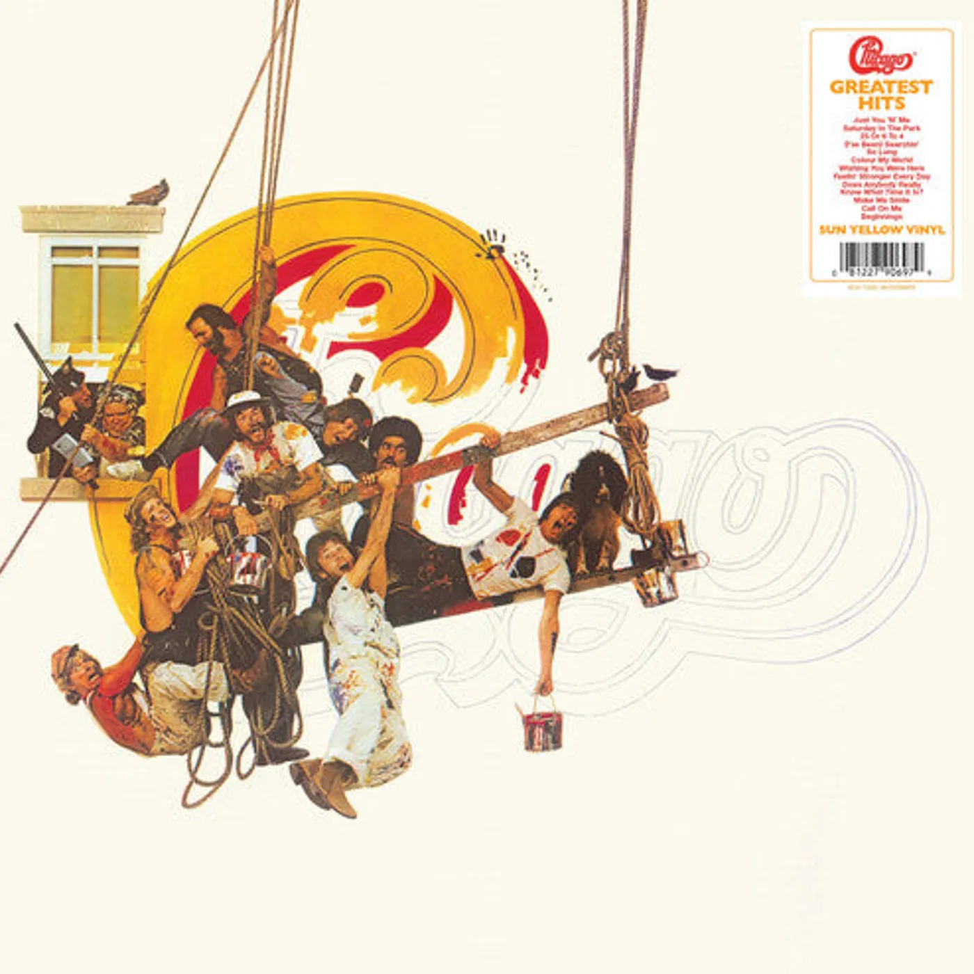 Chicago LP Vinyl - Greatest Hits (Colv) (Ylw)