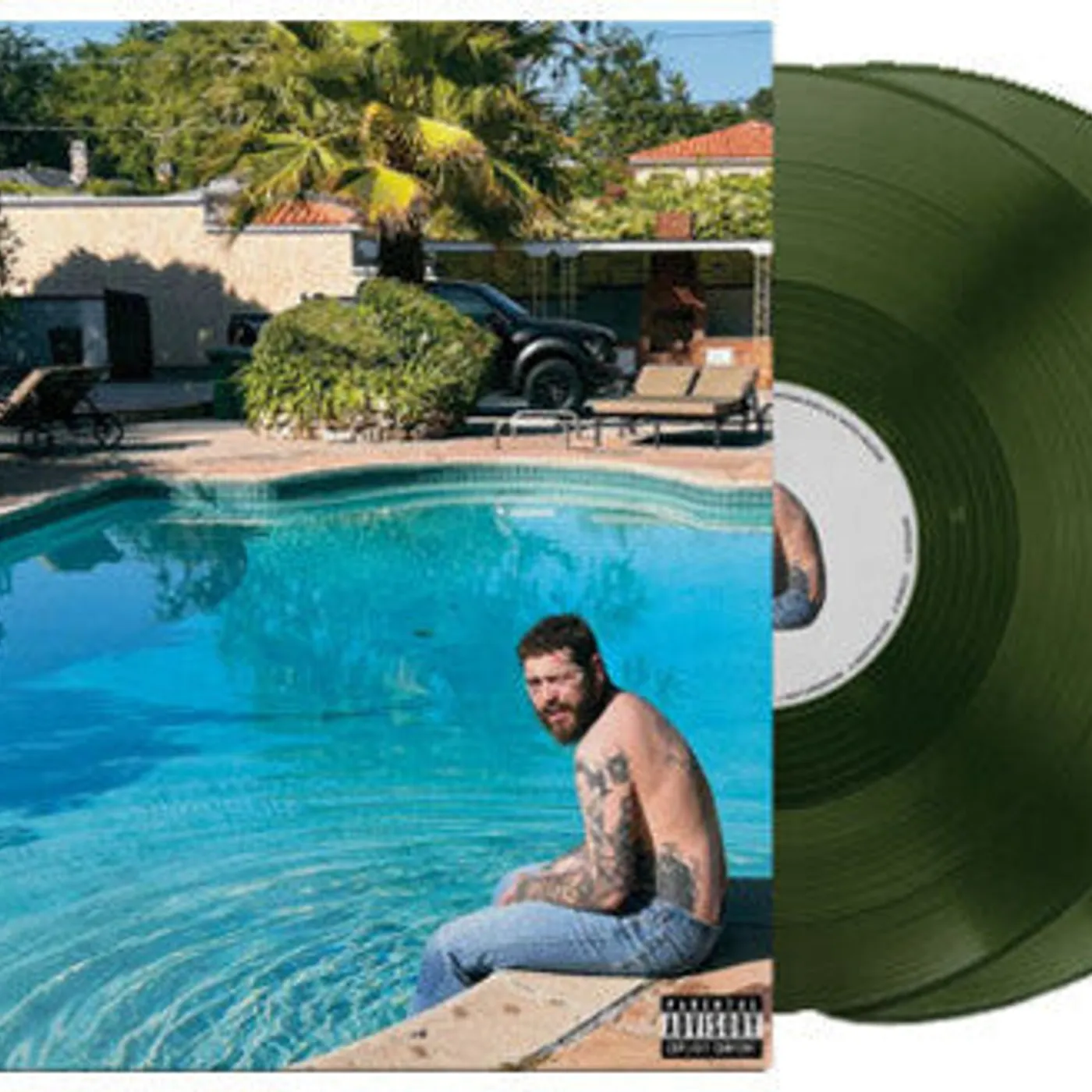 Post Malone LP Vinyl - Austin (Colv) (Grn)
