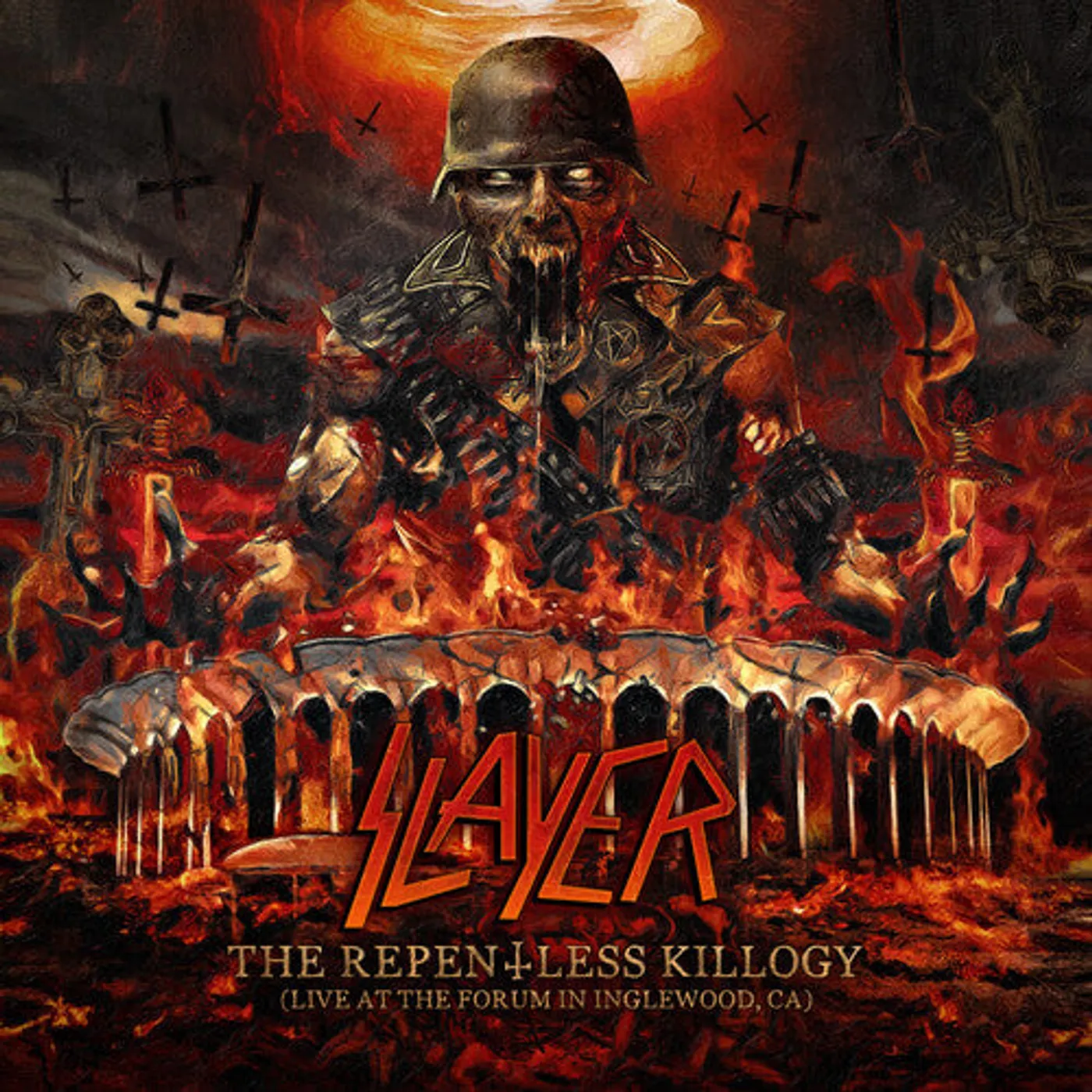 Slayer LP Vinyl - Repentless Killogy (Live At The Forum) (Colv)
