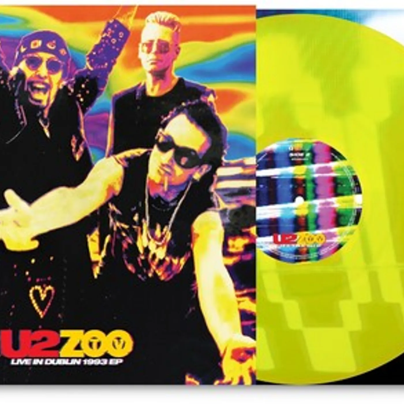 U2 LP Vinyl - Zoo Tv: Live In Dublin 1993 (Colv) (Ep) (Ltd)