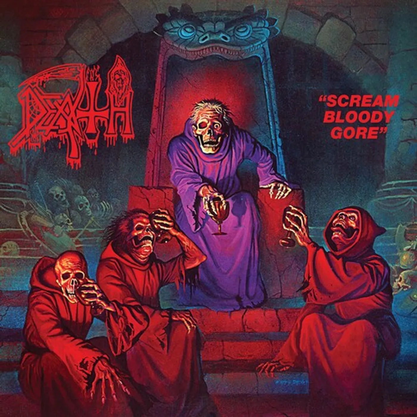 Death LP Vinyl - Scream Bloody Gore (Colv) (Red) (Viol) (Wht)