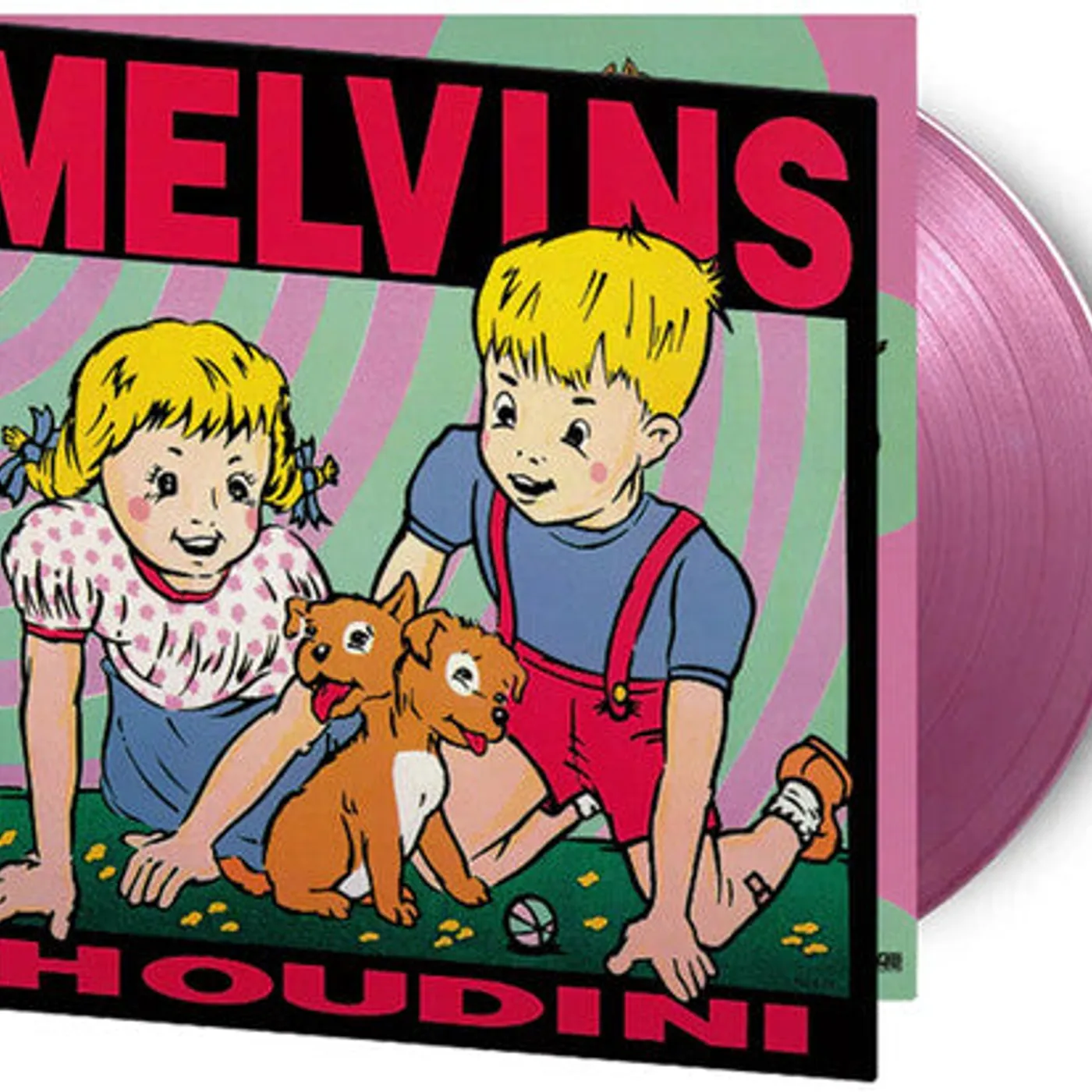 Melvins LP Vinyl - Houdini - Purple & Red Marbled Vinyl (Colv) (Gate)