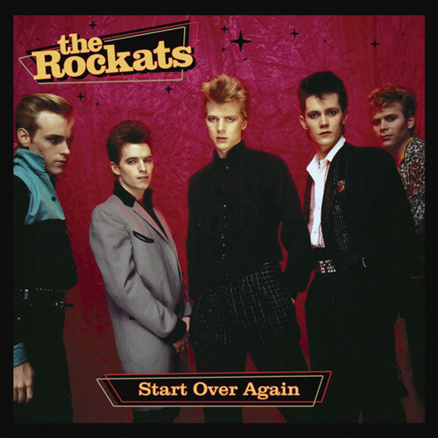 The Rockats LP Vinyl - Start Over Again - Red Marble (Colv) (Red)