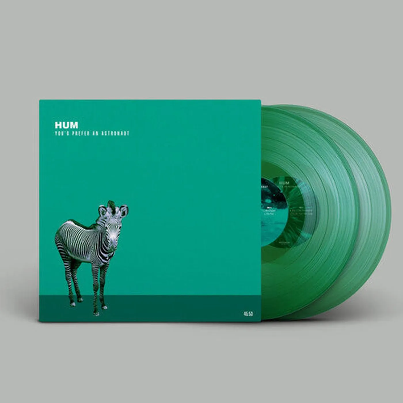 Hum LP Vinyl - You'D Prefer An Astronaut - Clear Green (Colv)