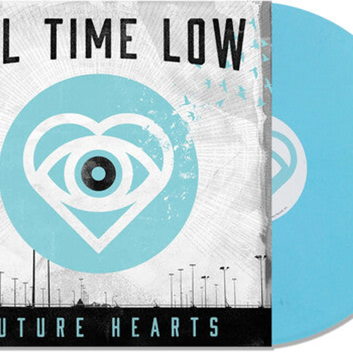 All Time Low LP Vinyl - Future Hearts - Light Blue (Blue) (Colv)