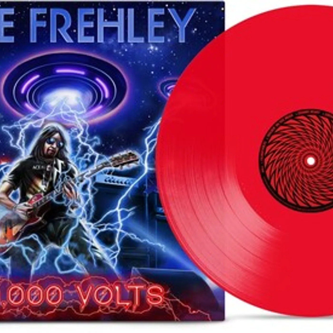 Ace Frehley LP Vinyl - 10000 Volts - Red (Colv) (Red)