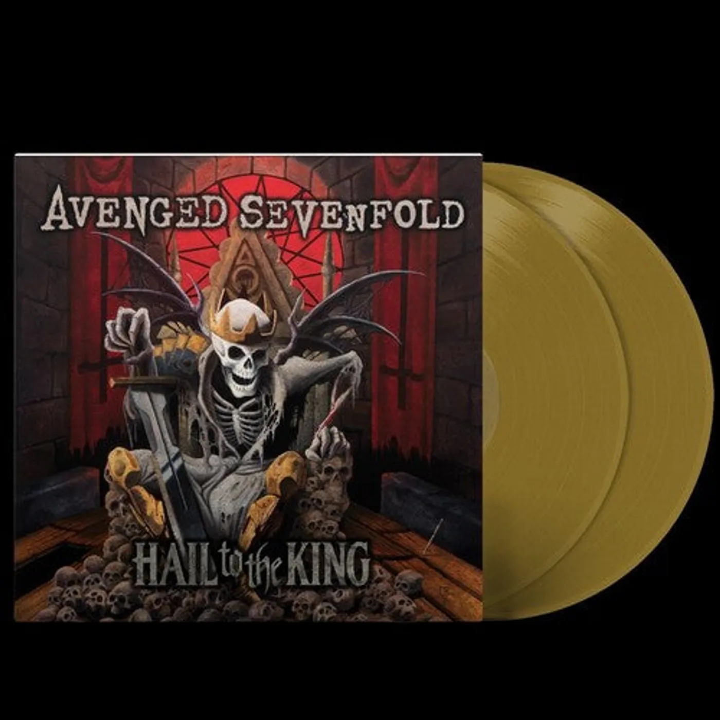 Avenged Sevenfold LP Vinyl - Hail To The King (Colv) (Gol)